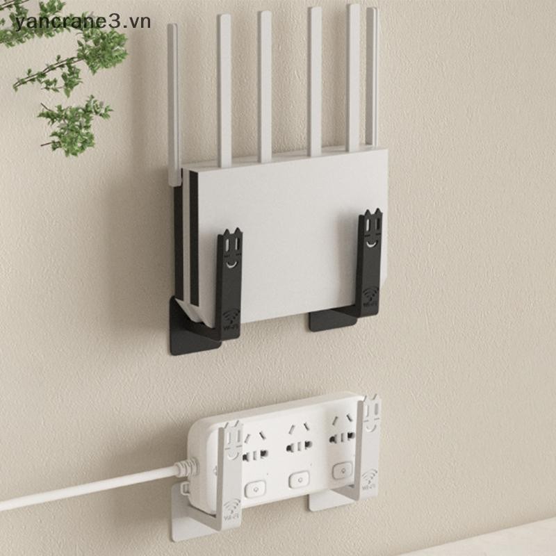 {YAN3} Bộ định tuyến treo tường đa năng bán chạy & Hộp đựng hàng đầu - Kệ lưu trữ đa năng không khoan có móc thiết thực {yancrane3.vn}