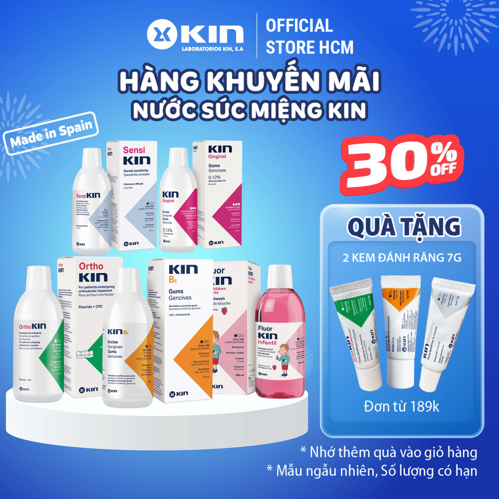 [SALE] Nước Súc Miệng Kin Móp Vỏ Các Loại | Shopee Việt Nam