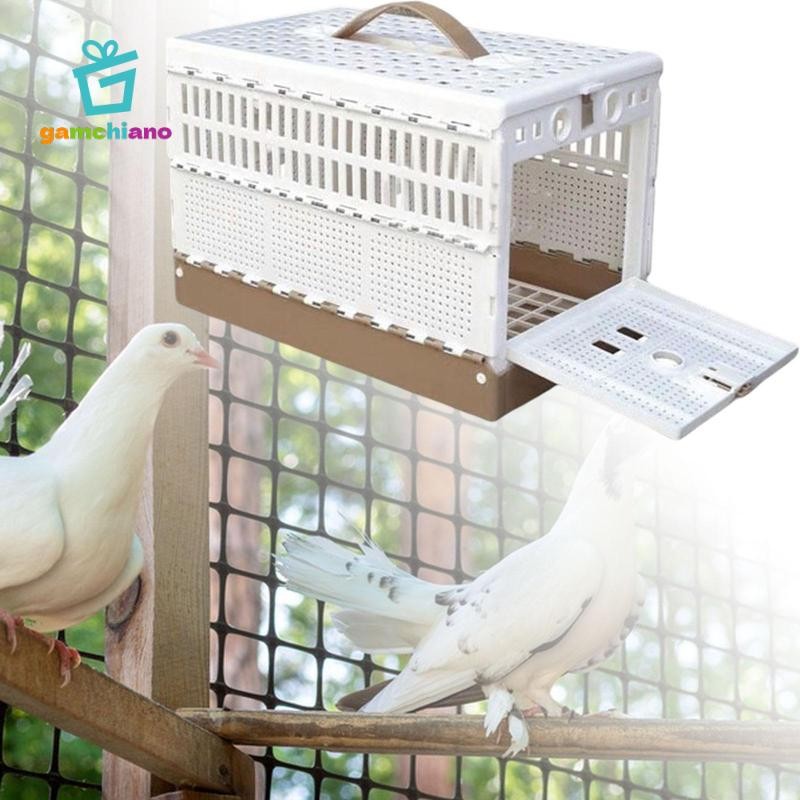 Lồng Bồ Câu Gia Cầm Lồng Chim Dù Lồng Gấp Thú Cưng Chim Bay Hộp Động Vật Nhỏ Bồ Câu Huấn Luyện Lồng Cho Vận Chuyển Tàu Sân Bay