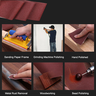 Giấy nhám giấy nhám cuộn giấy nhám 5 mét dùng cho dụng cụ đánh bóng mài 80 / 100 / 120 / 150 / 180 / 240 / 320 / 400 / 600 Grit