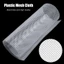 Túi vải AMBU, Lưới lưới lưới túi nhựa bền, Dệt kim thủ công sợi Acrylic trắng
