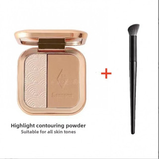Samsea Highlight Contour Tích Hợp Đĩa Mũi Silhouette Mặt Làm Sáng Mịn Lấp Lánh Làm Đẹp Sửa Đổi Điểm Nổi Bật & Đường Viền