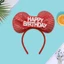 Bộ băng đô nơ Sequin chúc mừng sinh nhật - Vòng tóc dự tiệc đầy màu sắc cho trẻ em và người lớn Lễ kỷ niệm sinh nhật