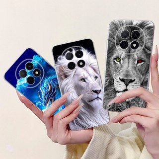 Dành Cho OPPO A5 Pro 5G Trung Quốc PKP110 Ốp Lưng Mới Hoạt Hình Dễ Thương Mèo May Mắn Cá Chép Rồng Silicon Mềm Cho OPPO F29 Pro CPH2705 Vỏ