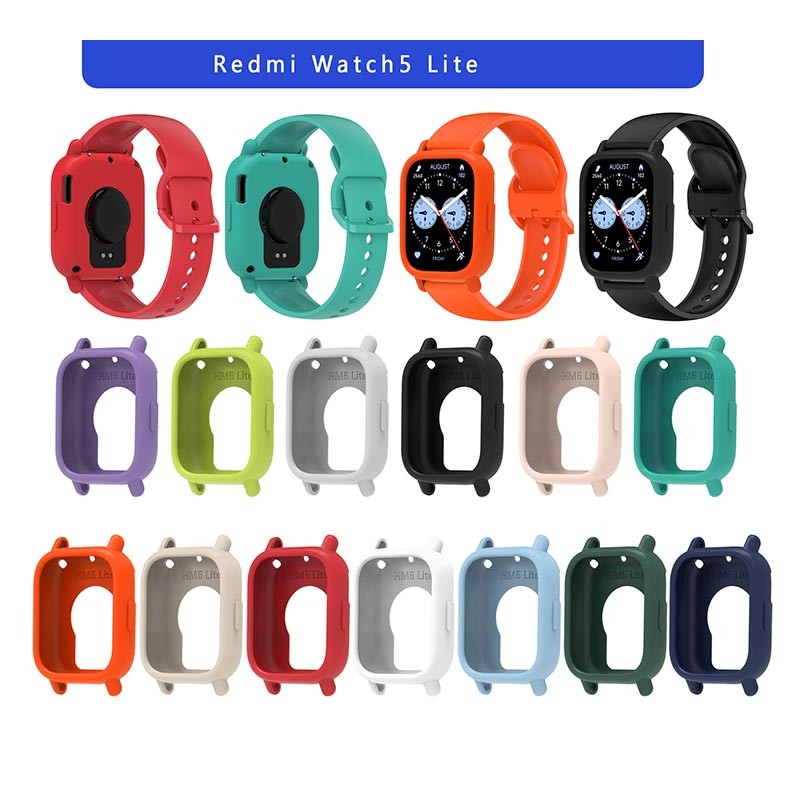 Redmi Watch 5 Active / Redmi Watch 5 Lite Vỏ bảo vệ cho 5active 5lite smart watch5 phụ kiện vỏ bọc ốp / Ốp Bảo Vệ  Vỏ / trường hợp / Vỏ bảo vệ