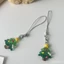 Móc khóa cúc cu đính cườm cây thông Noel