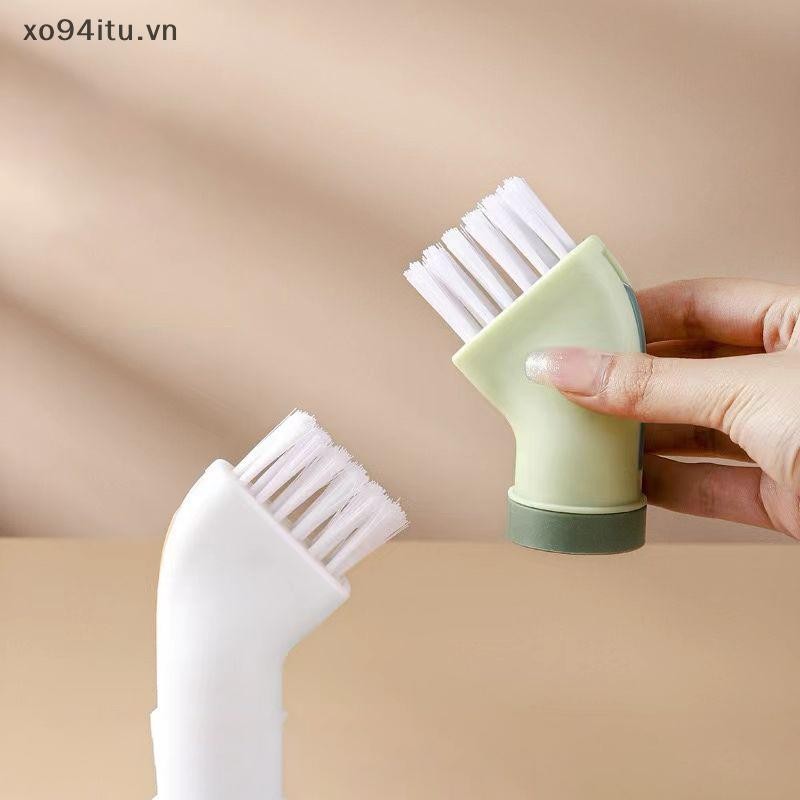 Xoitu Creative Gaps Brush Cleaning Brush al Window Seam Cleaner Bàn chải làm sạch ướt và khô cho góc phòng tắm VN