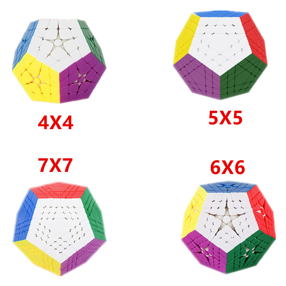 ShengShou 5x5 Megaminx Dodekaeder Würfel - 12-seitiger Zauberwürfel Für Profis
