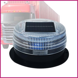 Đèn LED an toàn năng lượng mặt trời cảnh báo dừng, nhấp nháy, đế từ tính mạnh, shopidaevn
