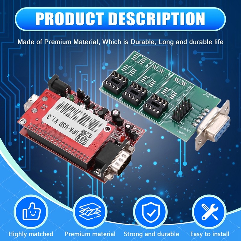 UPA USB Lập Trình Viên Công Cụ Chẩn Đoán UPA-USB ECU Chip Điều Chỉnh Lập Trình Viên UPA USB V1.3 Cho Phiên Bản 2014 Đơn Vị Chính