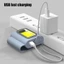 Đèn pha LED COB JUNYUE88US, Đèn LED chạy bộ có thể nhìn thấy độ sáng cao, Kẹp an toàn nam châm cảnh báo di động khi chạy bộ