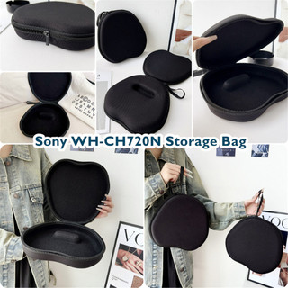[imamura] Dành Cho Tai Nghe Sony WH-CH720N Vỏ Tai Nghe EVA Màu Đen Nguyên Chất Vỏ Hộp Đựng Tai Nghe Túi Bảo Quản