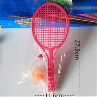 [-d] Bộ vợt Tennis cầu lông ngoài trời dành cho trẻ em Đồ chơi giáo dục thể thao dành cho cha mẹ và con cái {vn}