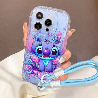 Stitch Sweets Phim Hoạt Hình Dành Cho Samsung A35 A55 A50 A30S A50S A23 A15 A25 A22 A33 A53 A20 A30 A12 A31 A51 A21S A05 A05S Cô Gái Dây Buộc Vỏ Điện Thoại