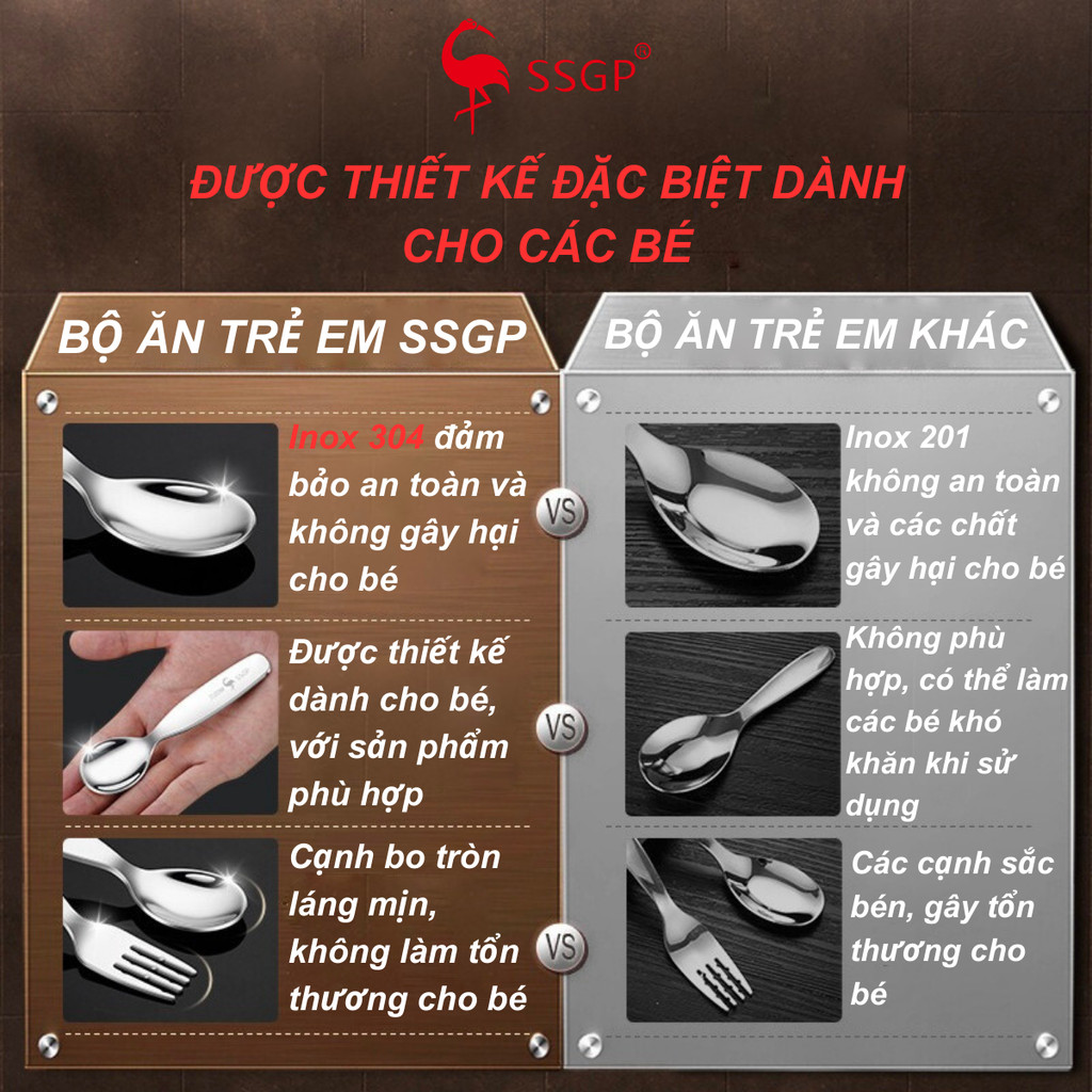 Muỗng ăn dặm cho bé tập ăn cao cấp SSGP - Thìa tập ăn Muỗng cho bé ăn dặm Muỗng silicon cho bé