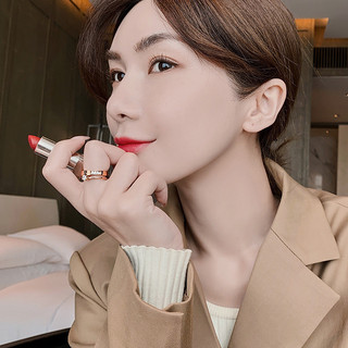 Nhẫn Titan Nữ không gỉ Lớn Zircon Hai Lớp Hoa Hồng Vàng Nhẫn Giá Rẻ Sang Trọng Thời Trang Niche  Phong Cách Nơi Làm Việc Trang Sức