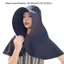 THEGIRL8B Khăn choàng ngư dân, Mũ leo núi bảo vệ cổ vành rộng, Tấm che thời trang Mũ đuôi ngựa UV Chống đi bộ đường dài Mũ xô ngoài trời