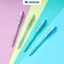 Bút bi Thiên Long 027 Pro ngòi 0.5mm mực xanh thân bút màu pastel thời trang tự động thu ngòi TL-105
