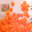 100 Chiếc Màu Cam Cao Su Bóng 10 Inch Matte Helium Ballons Cho Tiệc Sinh Nhật Đám Cưới Vòm Nền Trang Trí