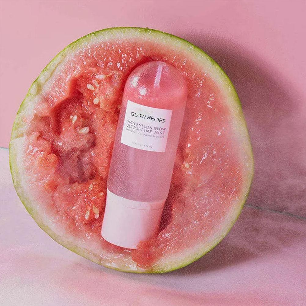 75ml Di Động Dưa Hấu Tự Nhiên Dưỡng Ẩm Sương Trang Điểm Nước Chăm Sóc Da Mặt Xịt Da C6w3