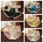 Quần lót lụa DARON Ice Satin, Quần lót liền mạch ren giữa eo siêu mỏng, Quần lót thoáng khí Quần lót Cotton đáy quần lót nữ dành cho nữ Cô gái