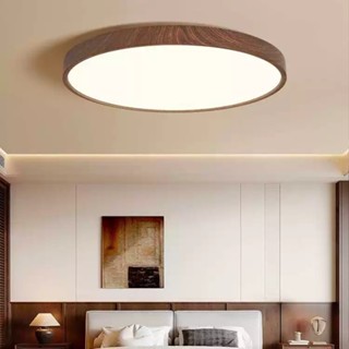AIMI Đèn Trần LED Bắc Âu Tricolor Phòng Khách Đèn Trung Tâm Tròn Thích Hợp Cho Phòng Ngủ Ăn Khách Nghiên Cứu