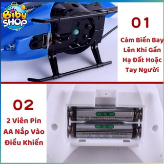Máy Bay Điều Khiển Từ Xa Cảm Ứng Cho Bé – Đồ Chơi Giải Trí Thú Vị Cho Bé Trai, Bé Gái, Phát Triển Kỹ Năng Điều Khiển- PO