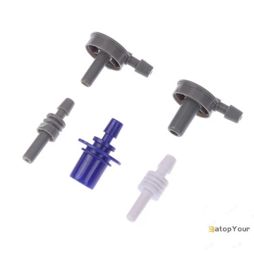 EatopYour 1PC Nhiều Kích Cỡ 4mm 4.6mm 5mm 6mm 7mm 11mm Cánh Tay Trên Điện Tử Huyết Áp Theo Dõi Vòng Đeo Adapter Vòng Tay Đầu Nối Mới
