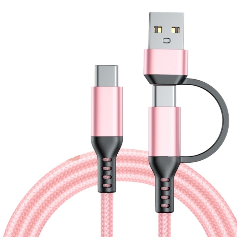 Camp Cáp sạc USB sang Type C đa năng 60W Dây sạc siêu nhanh