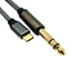 BTM Cáp USB C sang 6 5mm TRS cấp chuyên nghiệp Dây kết nối nam để biểu diễn trực tiếp Truyền âm thanh chất lượng