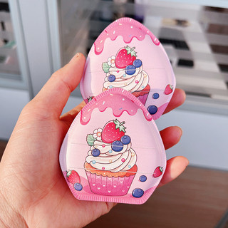 Youxiaoman Puff Bánh Dâu Mới 4mm Rubycell Chất Lỏng Nền Đặc Biệt Bọt Biển Dày Đệm Không Khí Ướt Mềm Trang Điểm Áp Dụng Bột Puff