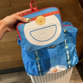 Phim hoạt hình dễ thương Blue Fat Series Túi du lịch dung tích lớn có thể gập lại