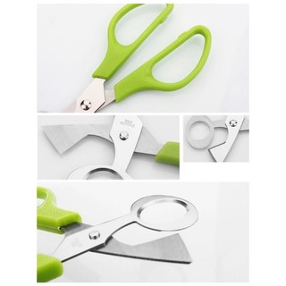 Comereally Chức Năng Trứng Chim cút Kéo Nhà Bếp Trứng Dụng Cụ Cắt Trứng Nhanh