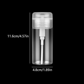 [Mới] 120 / 150 / 180ml Chai có thể đổ lại móng tay Máy ép rỗng Máy ép móng tay nghệ thuật Ba Lan Tẩy sạch Chai trang điểm Dụng cụ làm móng tay.