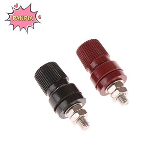 Pnpia M6 Thiết Bị Đầu Cuối Đồng thau Bài Cuối Khối Loại 333 Ren Vít Đỏ Và Đen Nhiệt Độ 6 Mm Đồng Vít Boutique