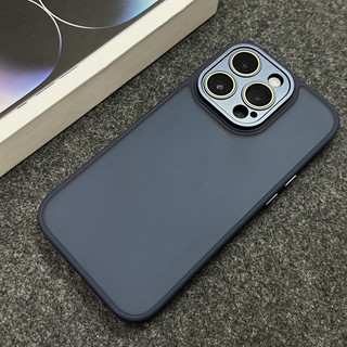 Ốp bảo vệ ống kính máy ảnh lai mờ trong suốt cho iPhone 16 Pro Max 11 12 13 14 15 Pro Max 14plus 15plus 16plus 11Pro Vỏ cứng bảo vệ chống rơi