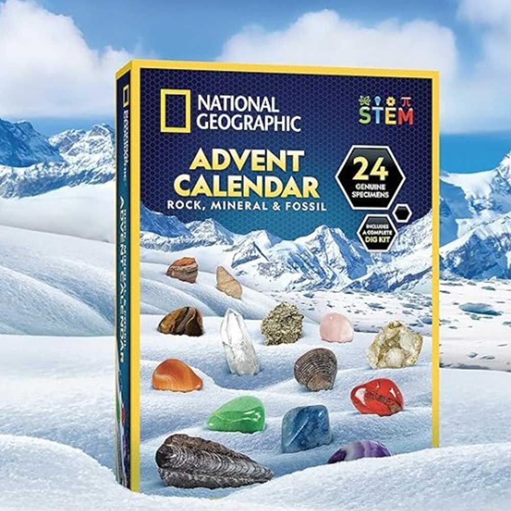 NATIONAL GEOGRAPHIC Gemstone Advent Calendar 2024 Advent Calendar for