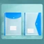 GILL 6 chiếc Thư mục chất kết dính, Túi chất kết dính A4, Phong bì 11 lỗ Nút đóng cửa Túi đục lỗ Quản lý tập tin