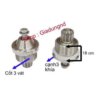Củ dao không lưỡi dao máy xay sinh tố công nghiệp loại 3 khía, 3 cạnh hàng loại 1 ..........