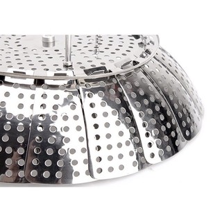 VỈ HẤP,ĐỒ XÔI INOX SIZE 24CM , 3 CHÂN LOẠI DÀY (có hộp) - Phương Trang