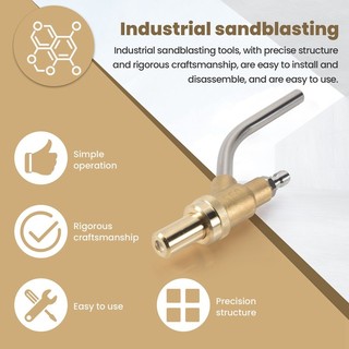 Vòi phun cát công nghiệp, Phụ kiện dụng cụ phun cát ướt-1 Cái