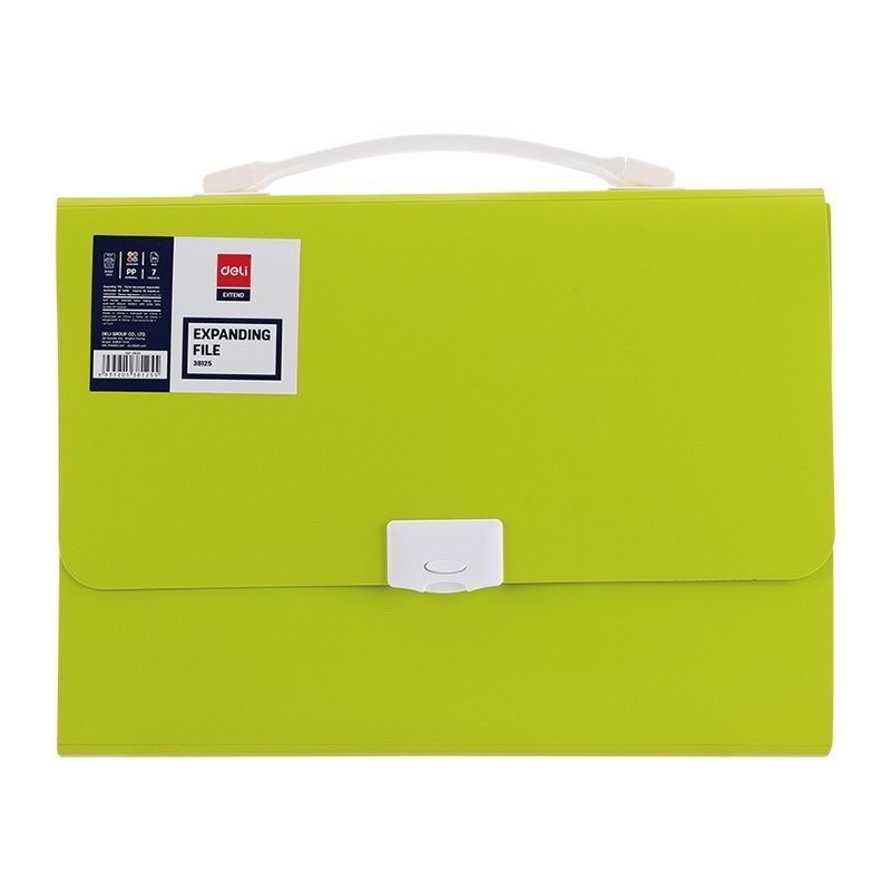Cặp hồ sơ, file cặp 7 ngăn Deli 38125
