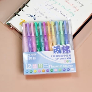 Bút AODEMEI Acrylic Gel Pen 12 màu nét 1.0mm GP-2956