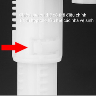 Cụm Van Cấp Nước Cho Bồn Cầu Cao Cấp, cấp nước nhanh, điều chỉnh được chiều cao