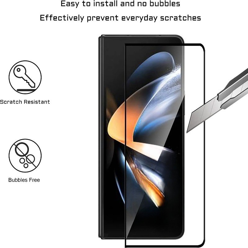 Asus ROG Điện Thoại 100D HD Đen Edge Kính Cường Lực Cho Asus ROG Phone II 9 8 7 6D 6 5s 5 3 ZS660KL Pro FE Ultimate Strix Chống Trầy Xước Bảo Vệ Màn Hình Điện Thoại Chống Cháy Nổ