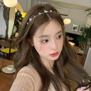 Mùa Xuân Hè Siêu Cổ Tích Rừng Phong Cách Bướm Băng Đô Phong Cách Pháp Thiết Kế Tươi Đẹp Kẹp Tóc Tinh Tế Phụ Kiện Tóc