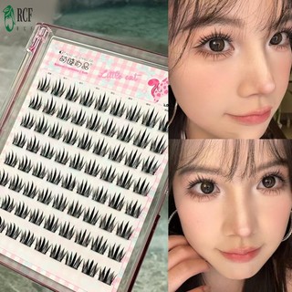 10-14mm Bấm vào cụm mi C Curl Cụm mi dán sẵn Thích hợp để trang điểm tại nhà