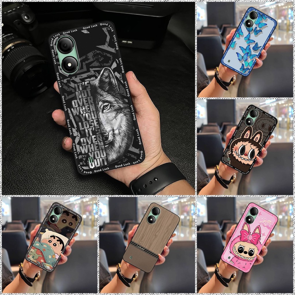 Ốp Lưng Chống Sốc Ốp lưng ZTE Blade A33s Vỏ Bảo Vệ Điện Thoại Túi Điện Thoại Bảo Vệ Chống Bụi Vỏ Mềm TPU Thiết Kế Thời Trang Chống Bụi Bẩn Graffiti Dễ Thương