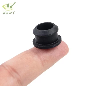 10 Chiếc Cao Su Silicon Snap-on Lỗ Cắm 2.5-14 Mm Trống Đầu Nắp Niêm Phong Nút Chặn VN