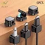 6 Kẹp Quản Lý Cáp Từ Màu Đen Để Bàn Nhiều Màu & Móc Treo Tường Cho Dữ Liệu Điện Thoại & Sạc VN